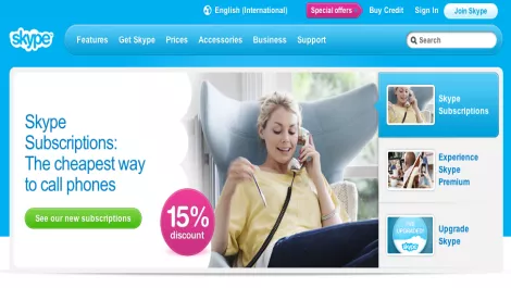 Skype showcases Windows 8 version