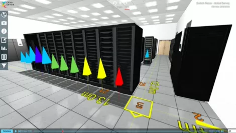 Data center heat goes 3D and realtime