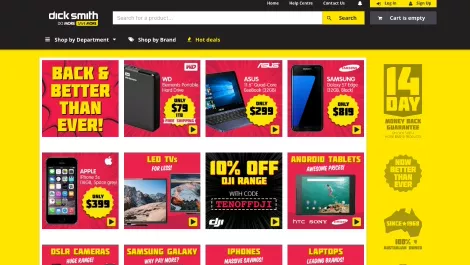 Dick Smith back online as Kogan relaunches brand