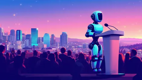 Wellington group launches AI politician to rebuild public trust